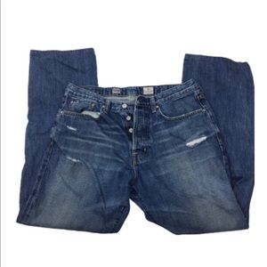 AG Adriano Goldschmied Button Fly Jeans